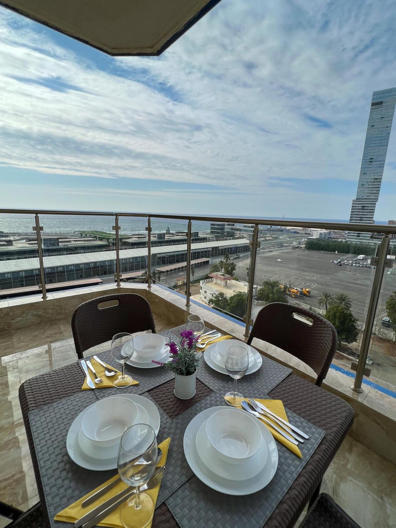 Almasarat Tower Sea View Lägenhet Jidda Exteriör bild